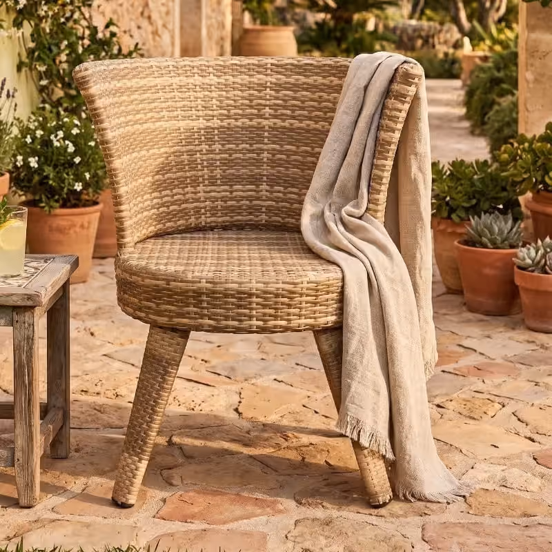 Doha Barrel Spin Chair