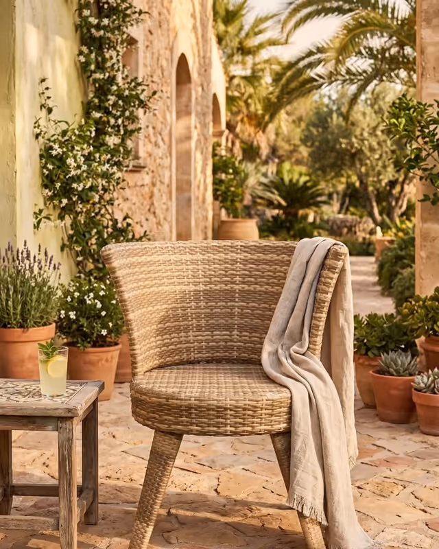 Doha Barrel Spin Chair
