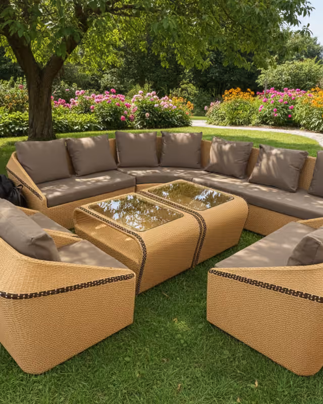 Doha Honey Court Sofa