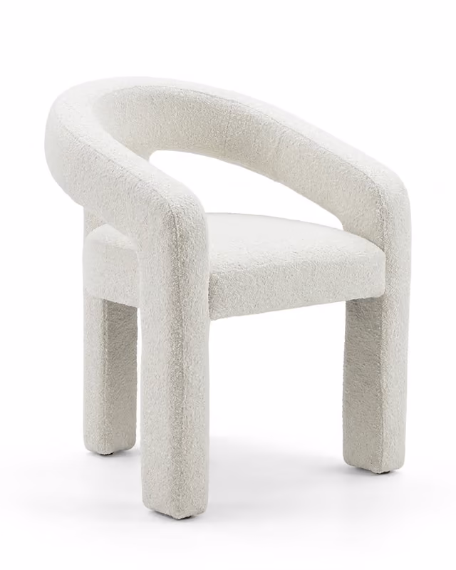Dustin Boucle Accent Chair