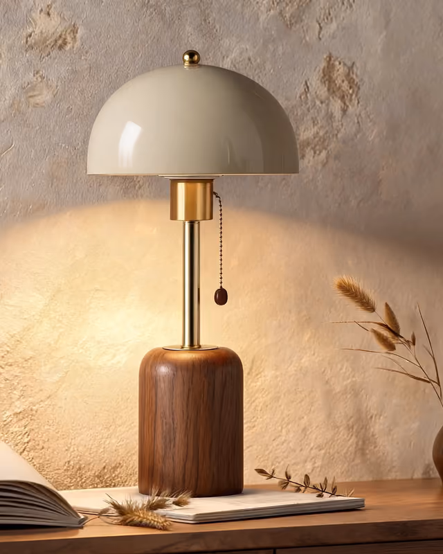 NOR Timber Dome Lamp