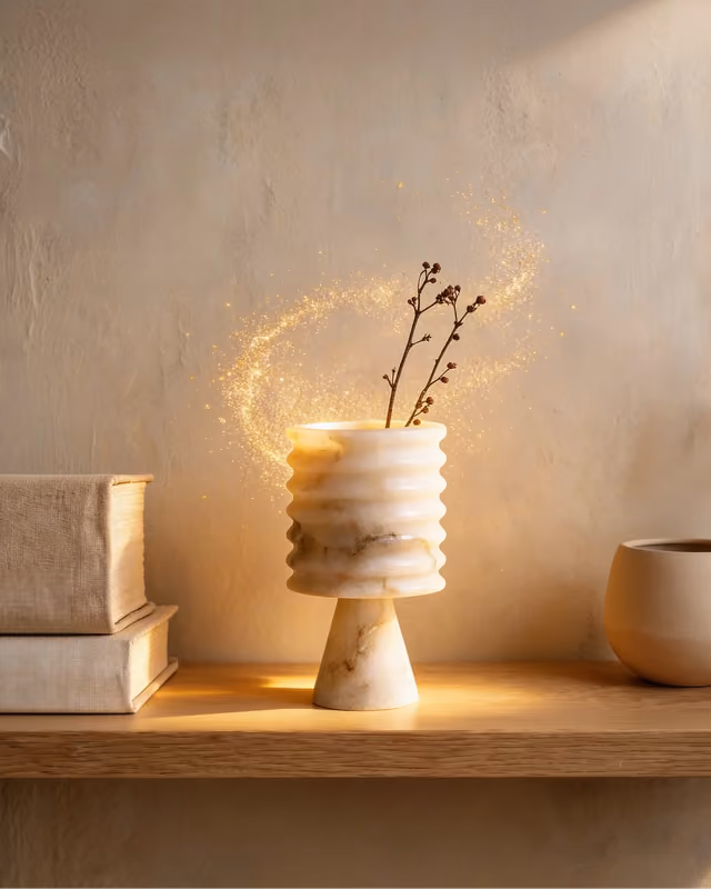 Wafa Lasting Flower Sculpture